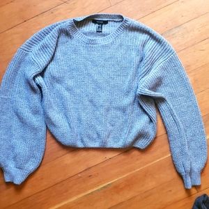 Forever 21 cropped sweater